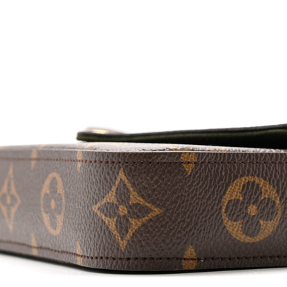 Louis Vuitton Monogram Felicie Strap & Go Kaki 9 of 12
