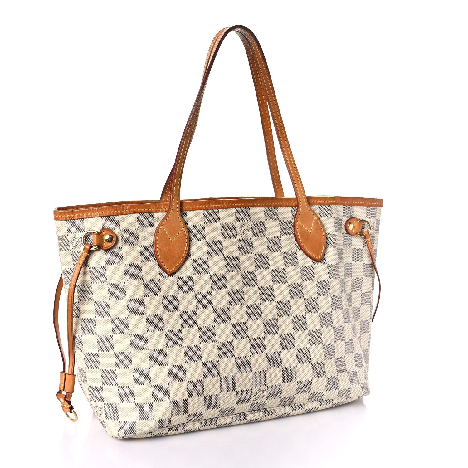 Louis Vuitton Damier Azur Neverfull PM 3 of 13