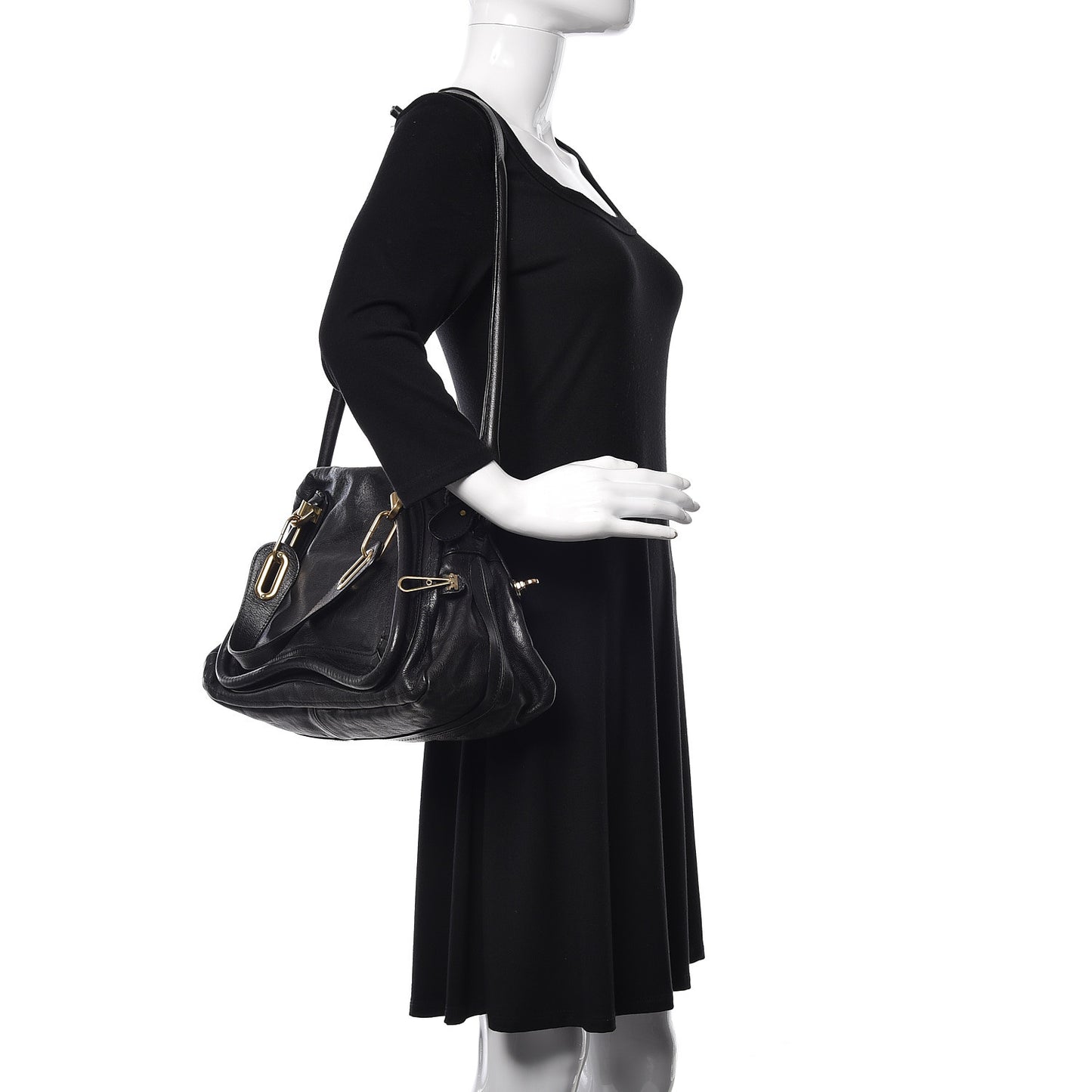 Calfskin Medium Paraty Black