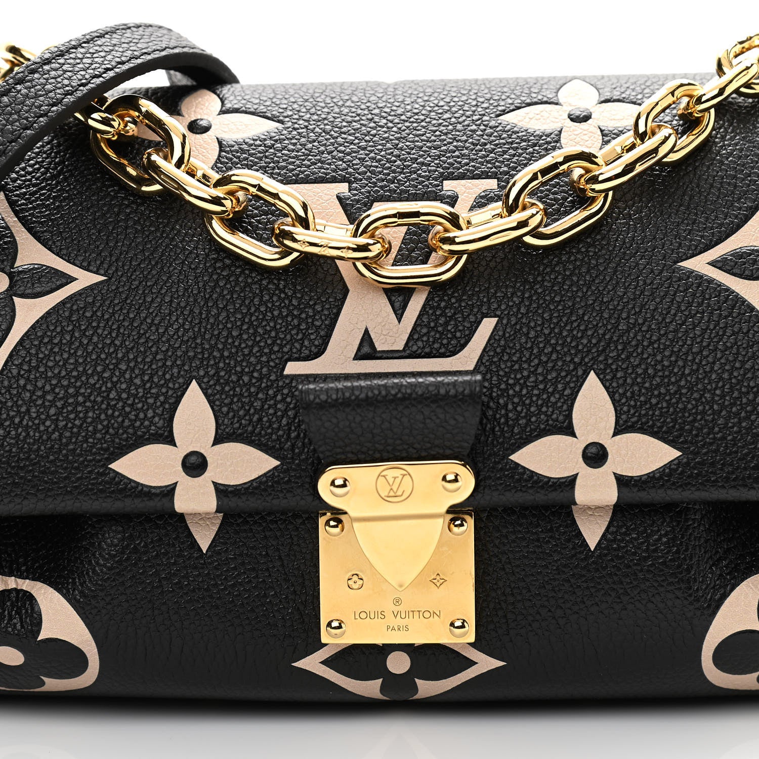 Louis Vuitton Empreinte Monogram Giant Favorite Black Beige 3 of 10