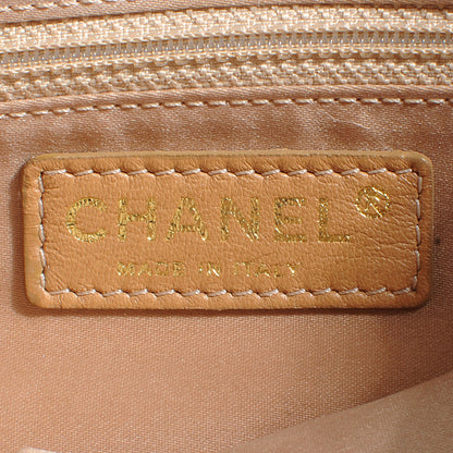 Chanel Leather Small Mini Bubble Quilt Flap Beige 6 of 7