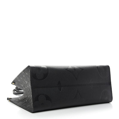 Louis Vuitton Empreinte Monogram Giant Onthego MM Black 4 of 8