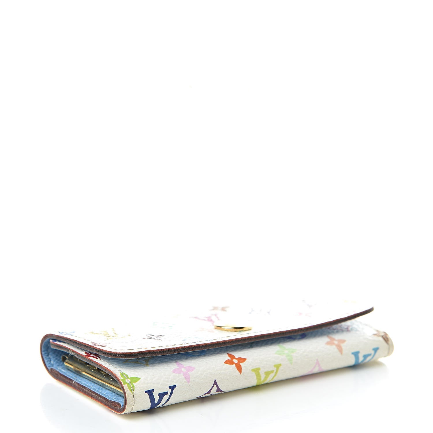 Louis Vuitton Monogram Multicolor Multicles 4 Key Holder White Raisin 4 of 13
