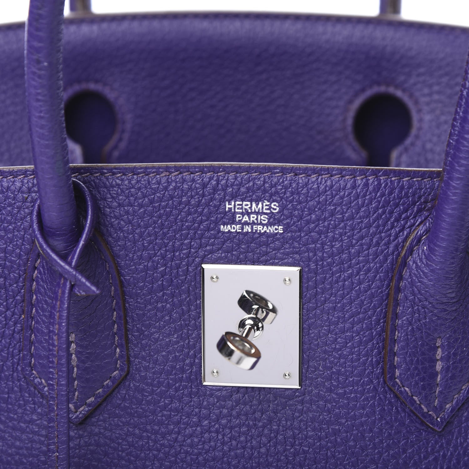 Hermes Togo Birkin 30 Iris 5 of 9