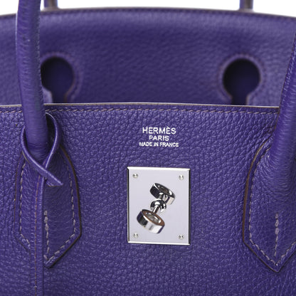 Hermes Togo Birkin 30 Iris 5 of 9