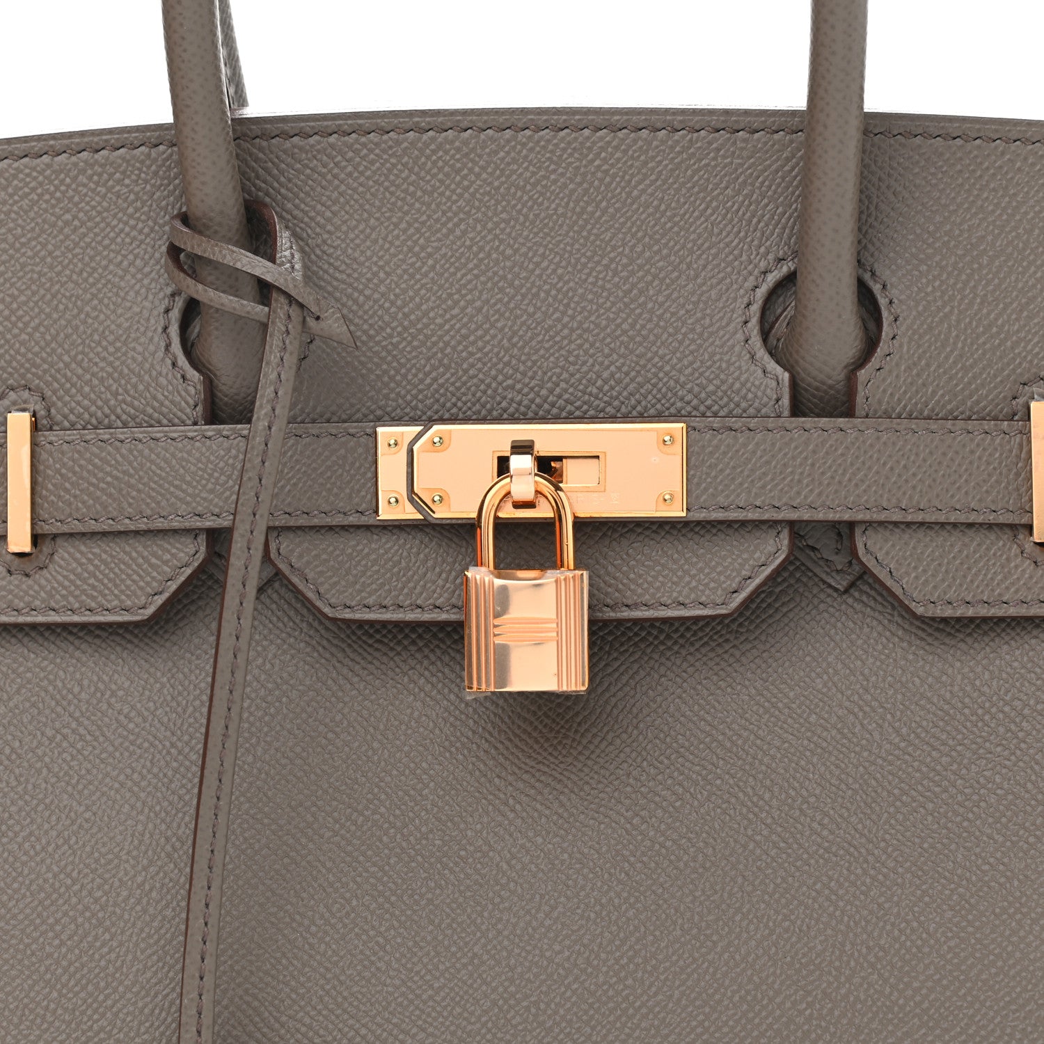 Hermes Epsom Birkin 30 Etain 8 of 13