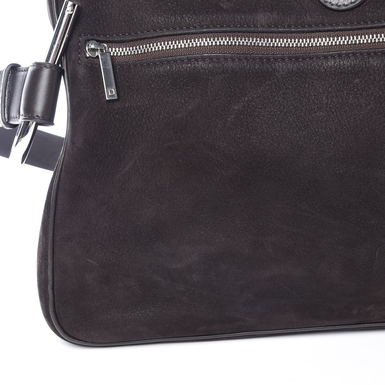 Delvaux Nubuck Givry Shoulder Bag 8 of 16