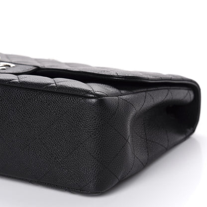 Chanel Caviar Quilted Jumbo Single Flap Black 7 of 10