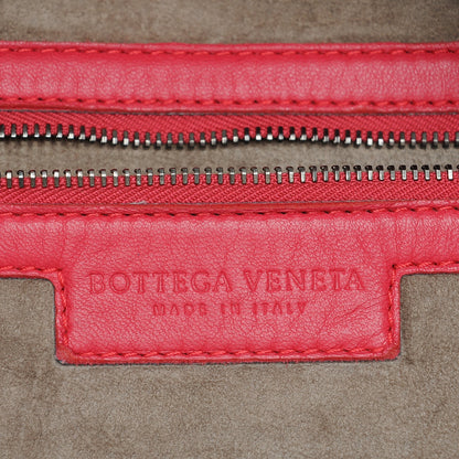 Bottega Veneta Nappa Intrecciato Maxi Veneta Plisse Hobo Fuchsia 7 of 9
