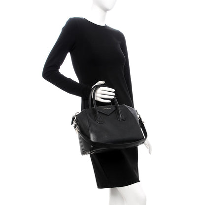 Givenchy Sugar Goatskin Small Antigona Black 2 of 16