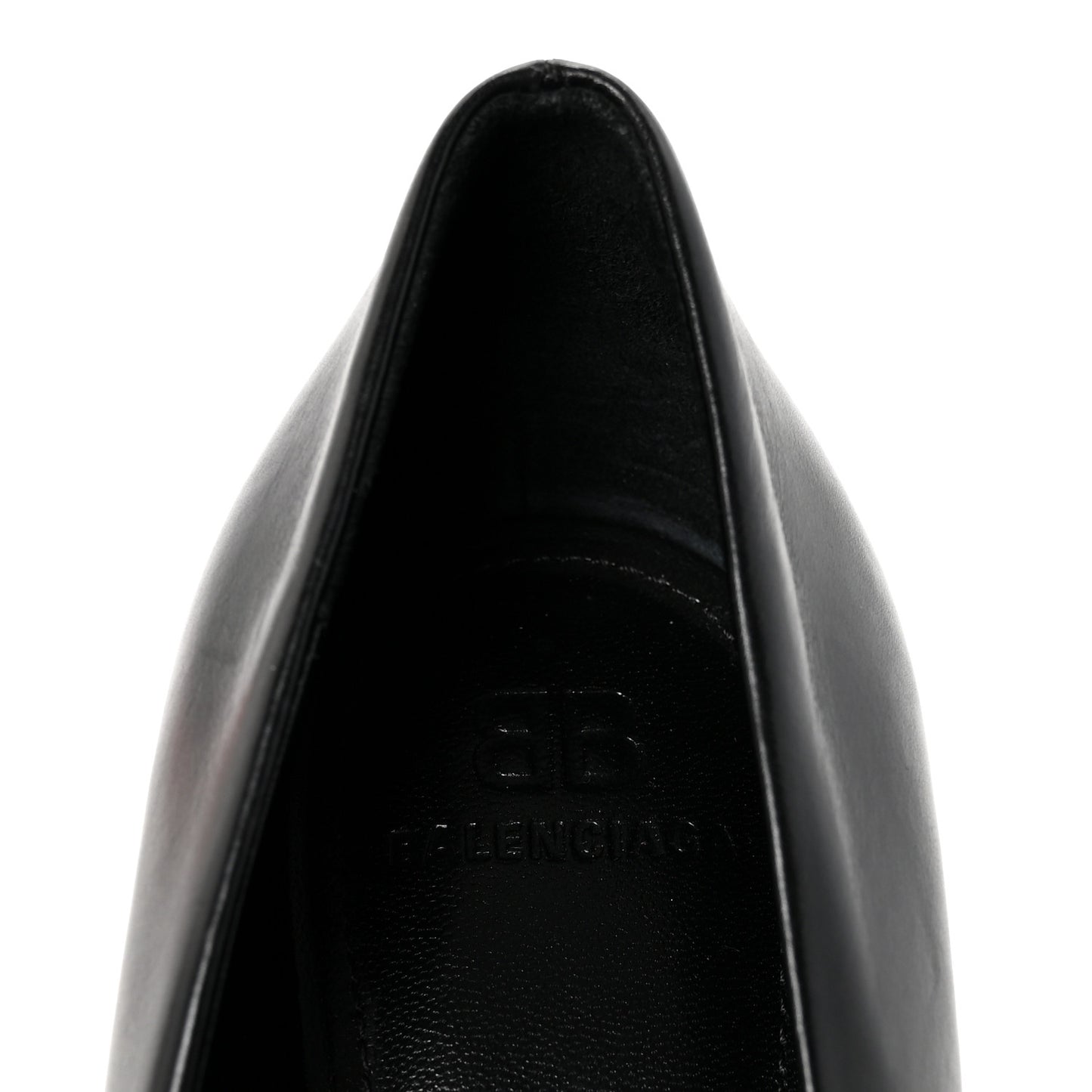Distressed Calfskin Odeon 100mm Pumps 38 Black