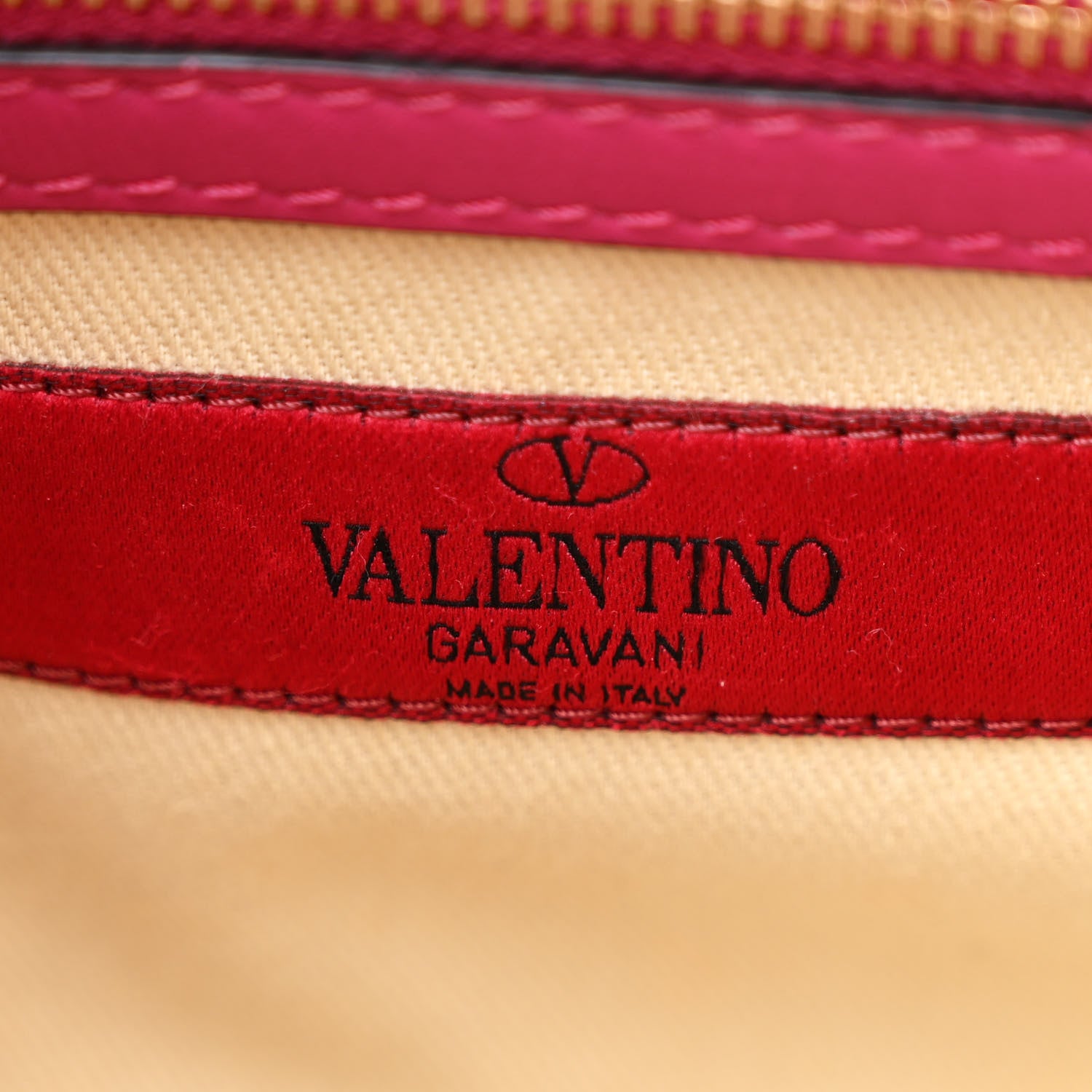 Valentino Garavani Vitello Rockstud Tote Deep Cyclamin 6 of 21