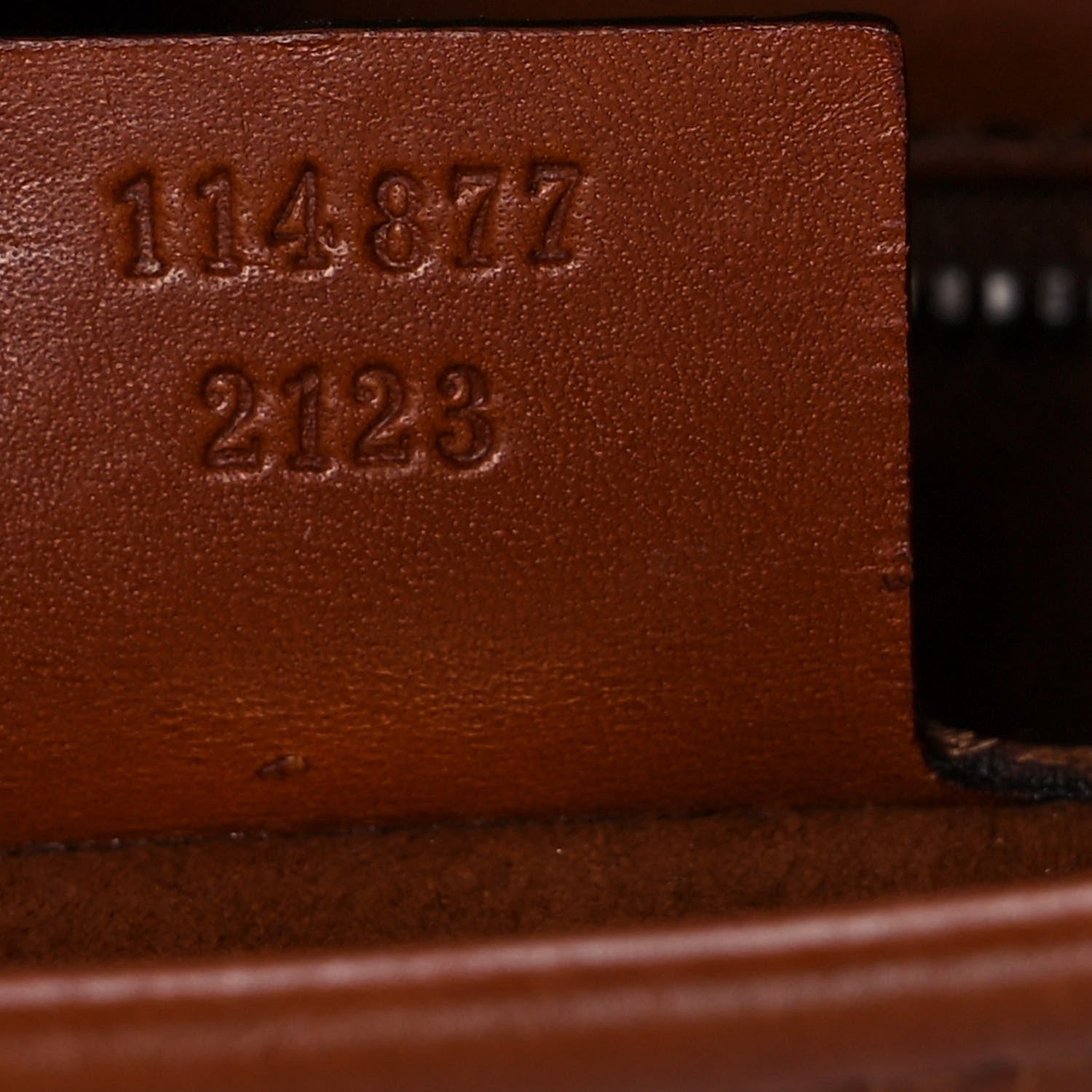 Gucci Calfskin GG Reins Shoulder Bag Brown 7 of 10