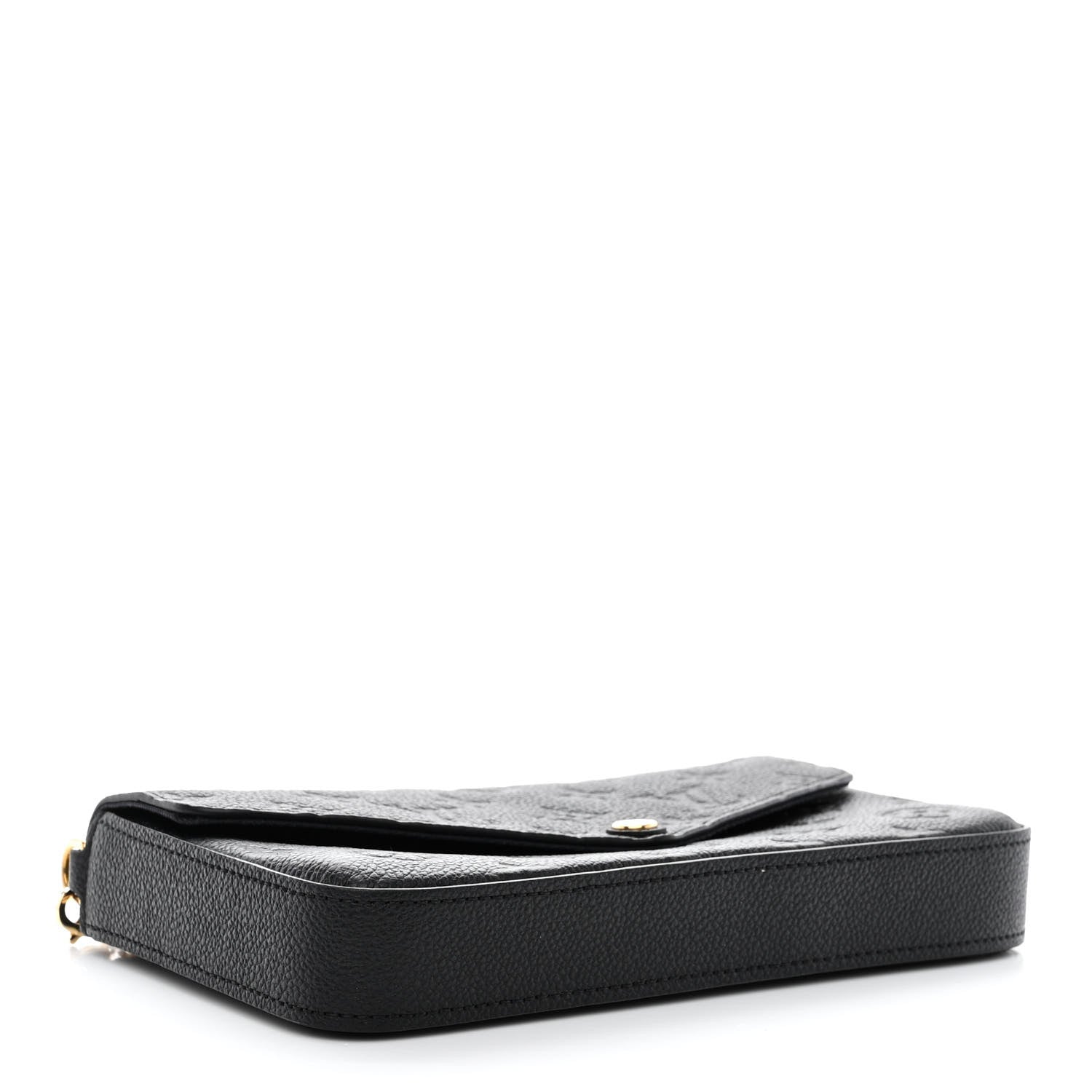 Louis Vuitton Empreinte Pochette Felicie Chain Wallet Black 4 of 10