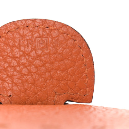 Hermes Taurillon Clemence Evelyne III PM Orange 6 of 19