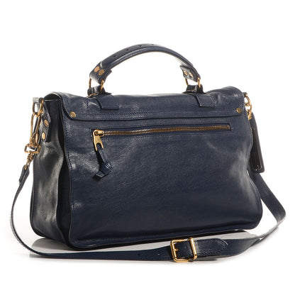 Proenza Schouler Lambskin PS1 Medium Satchel Midnight 8 of 15
