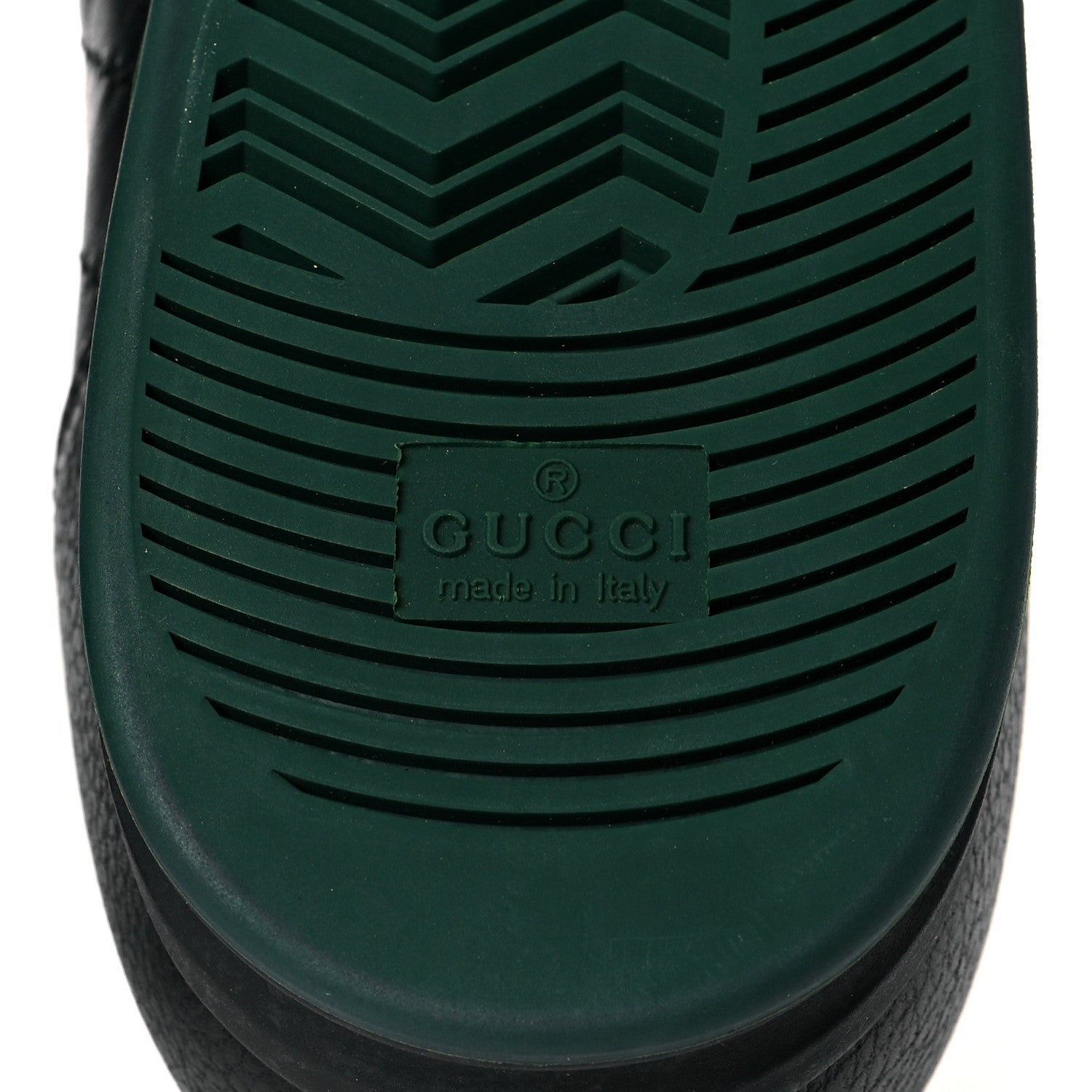 Gucci Calfskin Mens Low Top Sneakers 8.5 Black 6 of 9