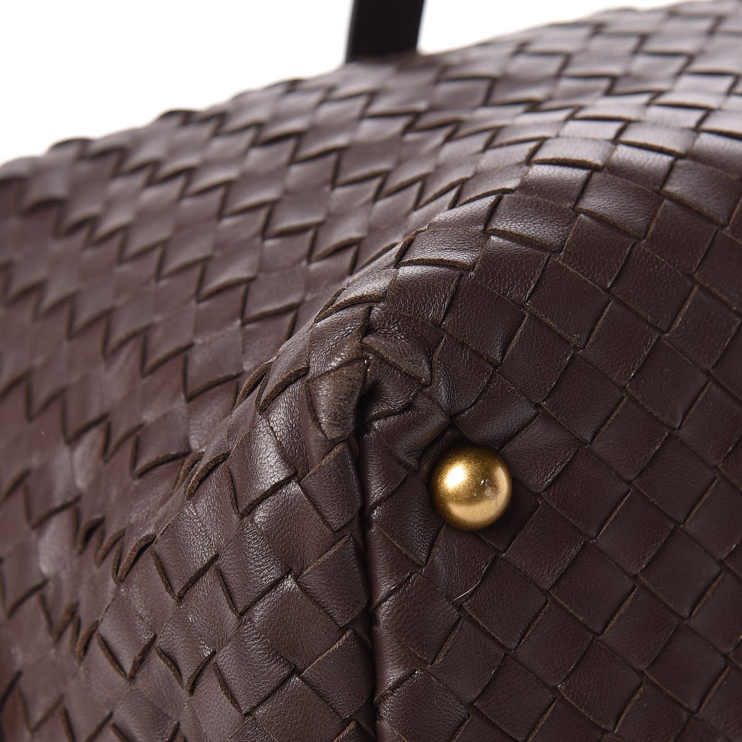 Nappa Intrecciato Montaigne Bag Ebano