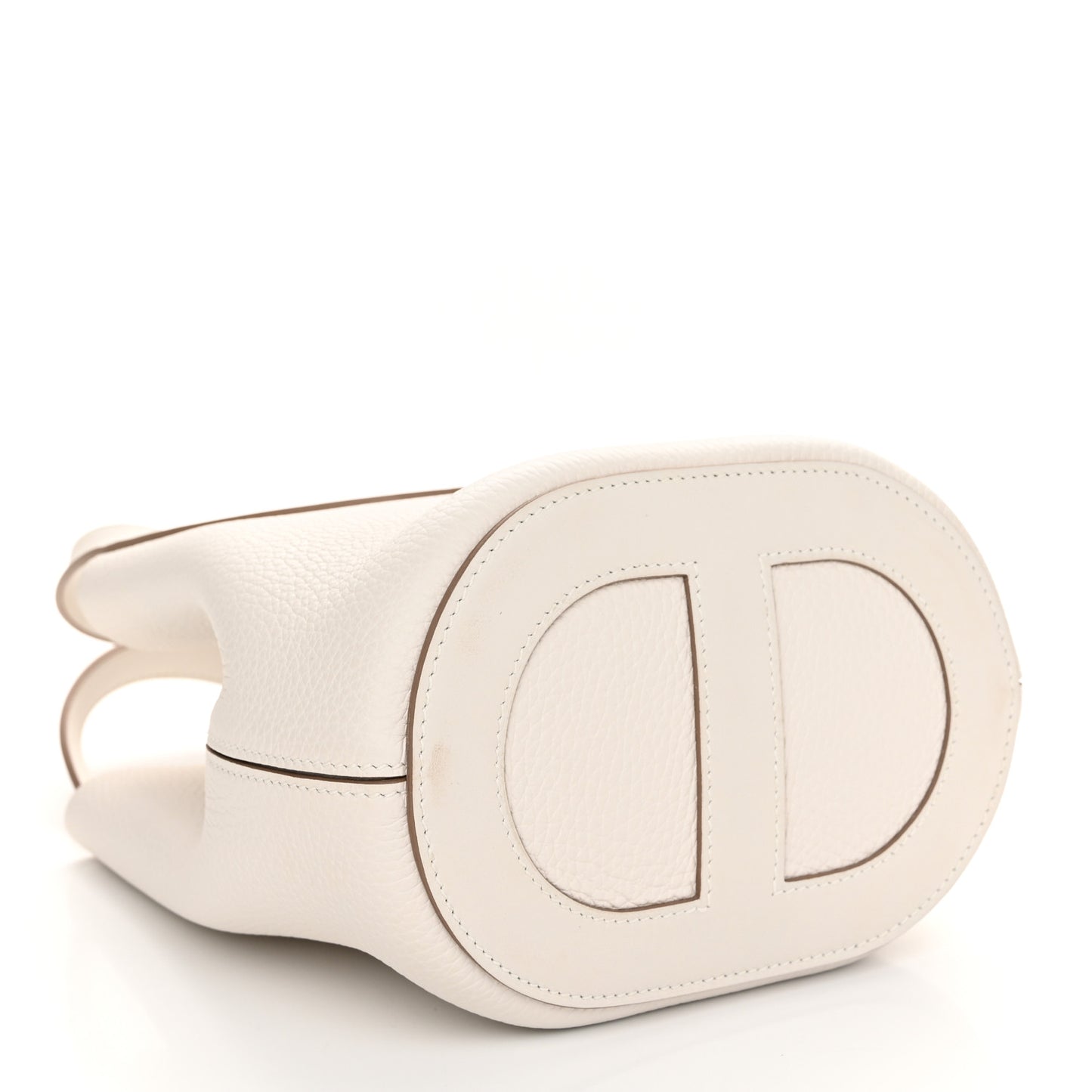 Taurillon Clemence Swift In-The-Loop 18 Bag Gris Pale