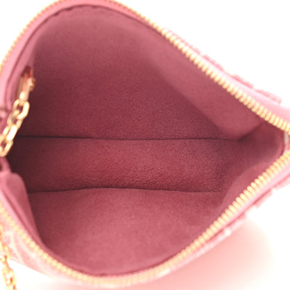 Louis Vuitton Denim Jacquard Monogram Micro Pochette Accessories Rose 5 of 8