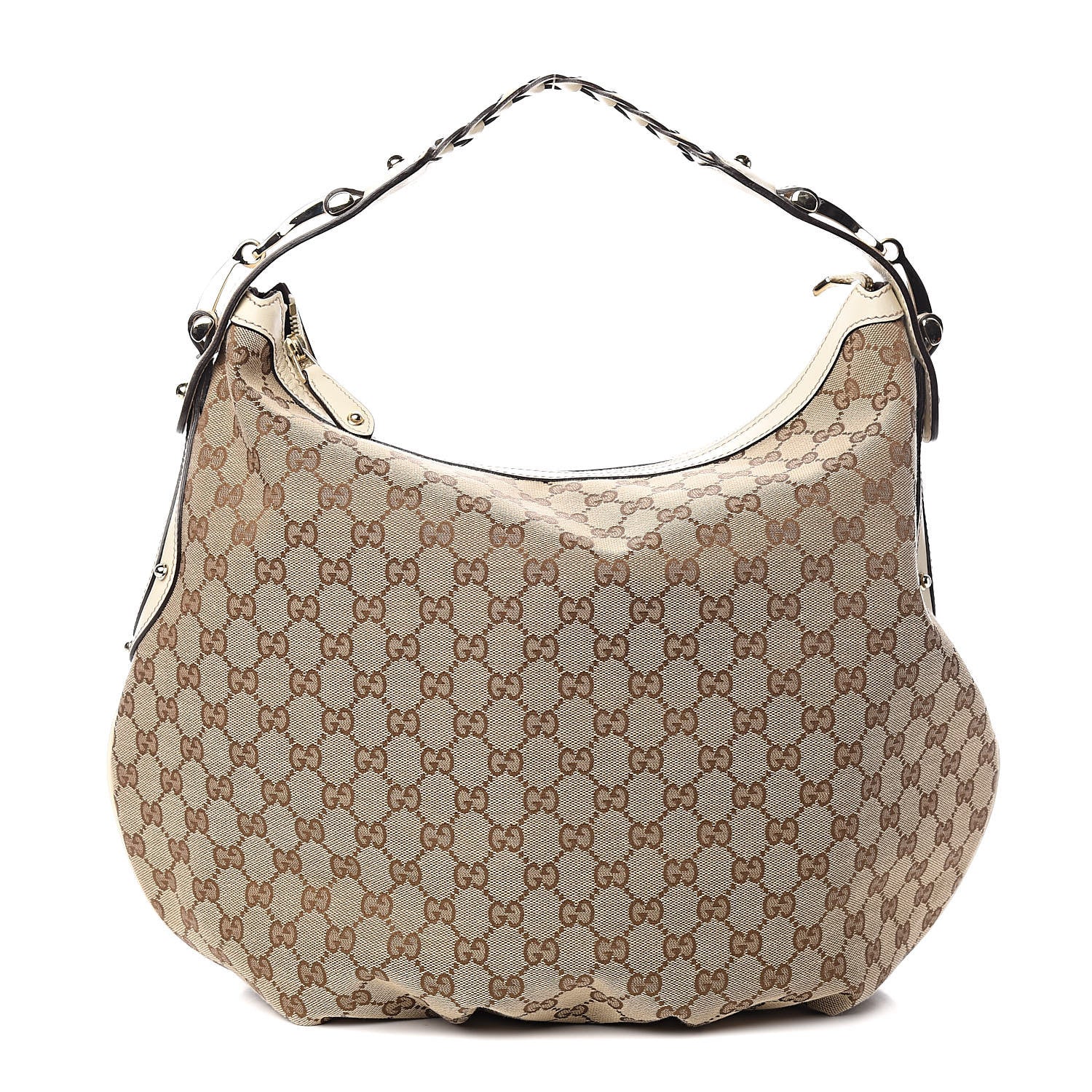 Gucci Monogram Medium Pelham Hobo Off White 1 of 10