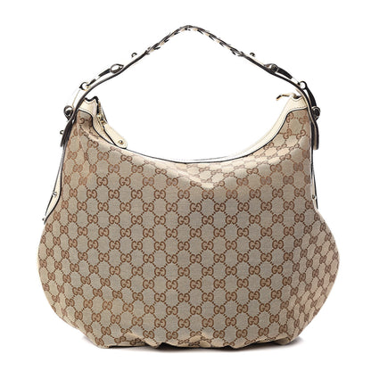 Gucci Monogram Medium Pelham Hobo Off White 1 of 10