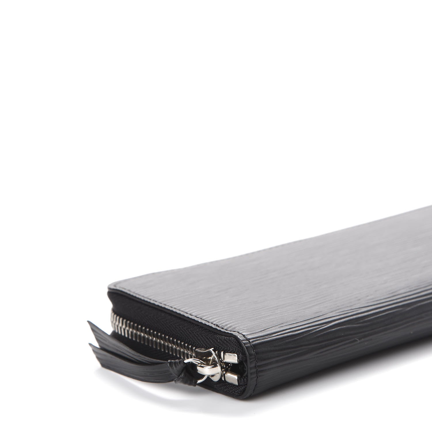 Louis Vuitton Epi Clemence Wallet Black 5 of 8