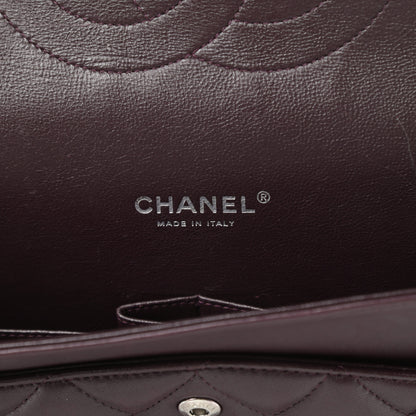 Chanel Lambskin Quilted Maxi Double Flap Purple 6 of 21