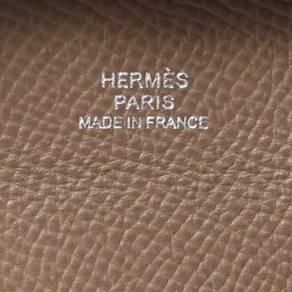 Hermes Epsom Bastia Coin Purse Etoupe 6 of 8