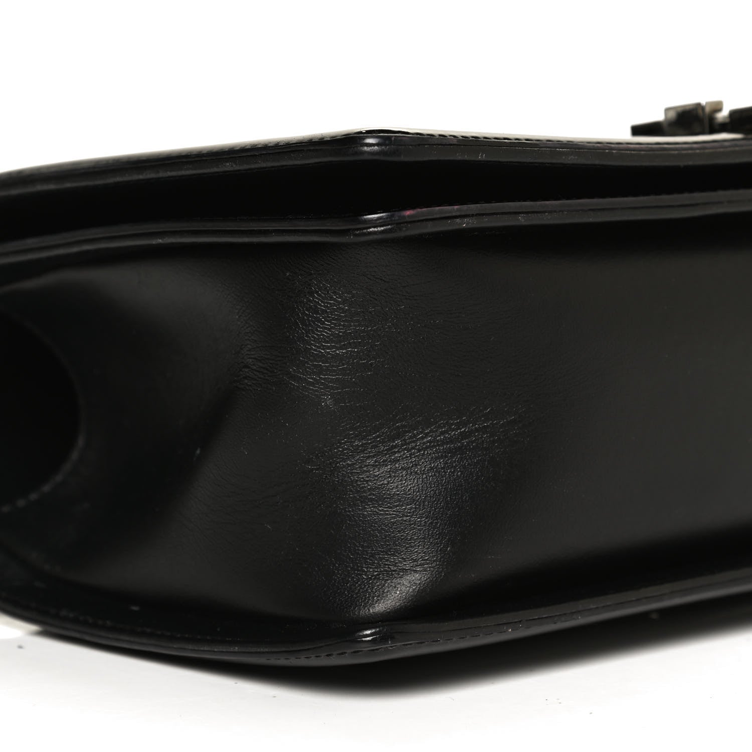 Chanel Patent Calfskin Quilted Medium Boy Flap Black 9 of 12