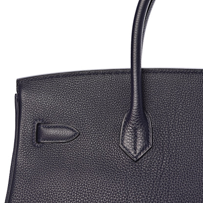 Hermes Togo Birkin 35 Bleu Nuit 12 of 34