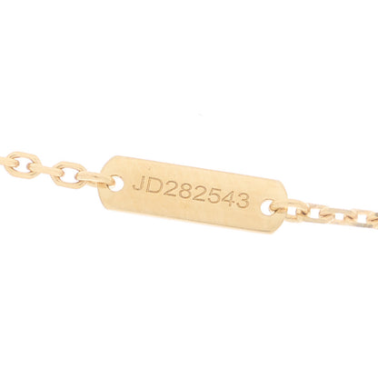 Van Cleef & Arpels 18K Yellow Gold Mother of Pearl Vintage Alhambra Pendant Necklace 4 of 6