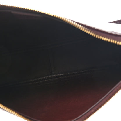 The Row Grained Calfskin Half Moon Shoulder Bag Raisin 5 of 9