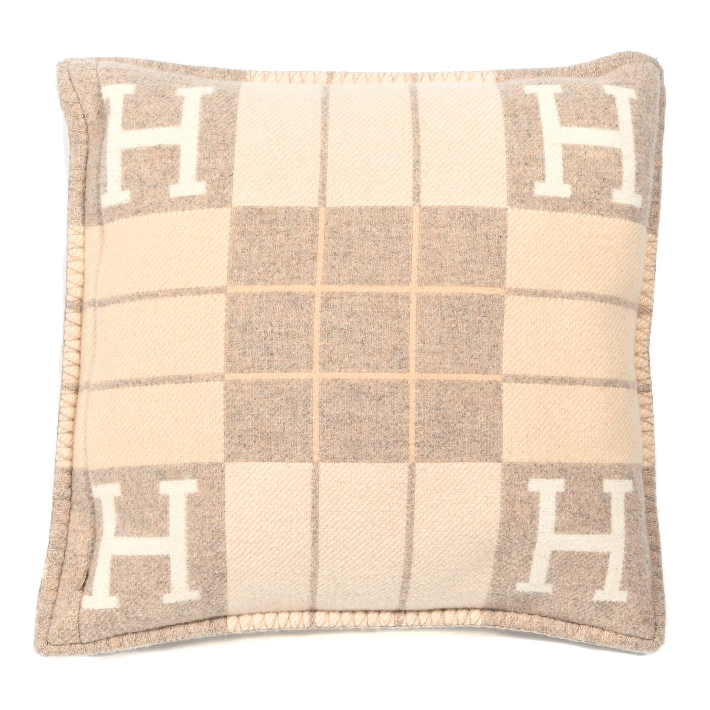 Wool Cashmere Avalon III Pillow PM Coco Camomille