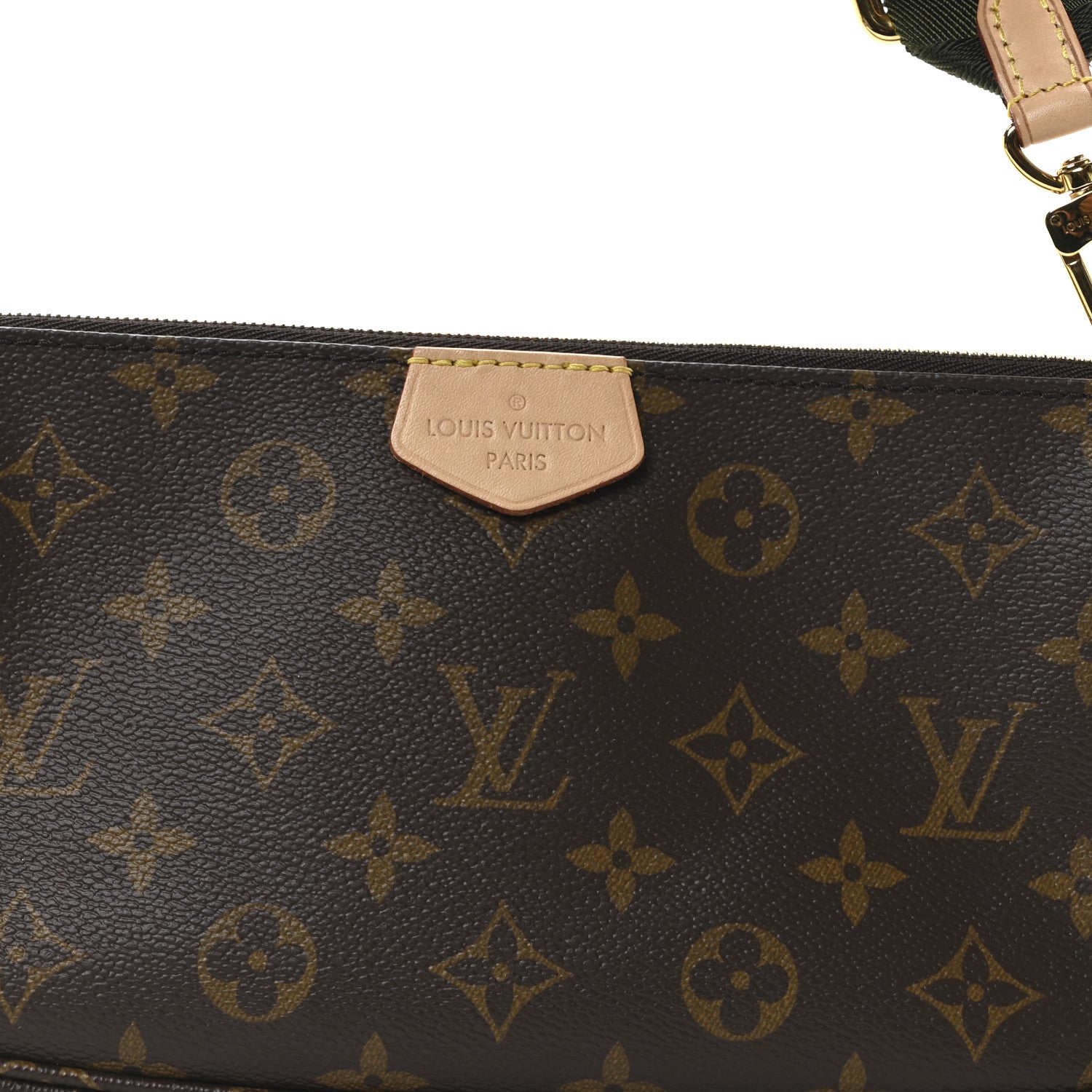 Louis Vuitton Monogram Multi Pochette Accessories Large Pochette  Kaki 8 of 10