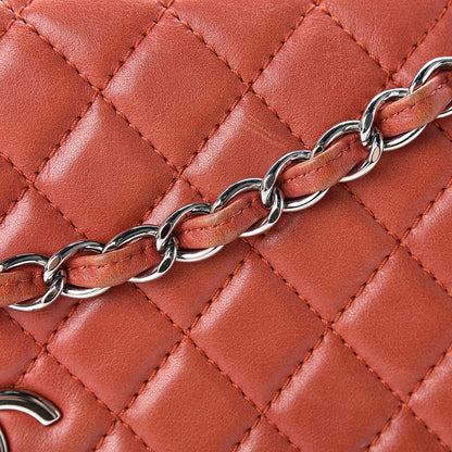 Chanel Calfskin Quilted In The Business Flap Bag Orange 20 of 26