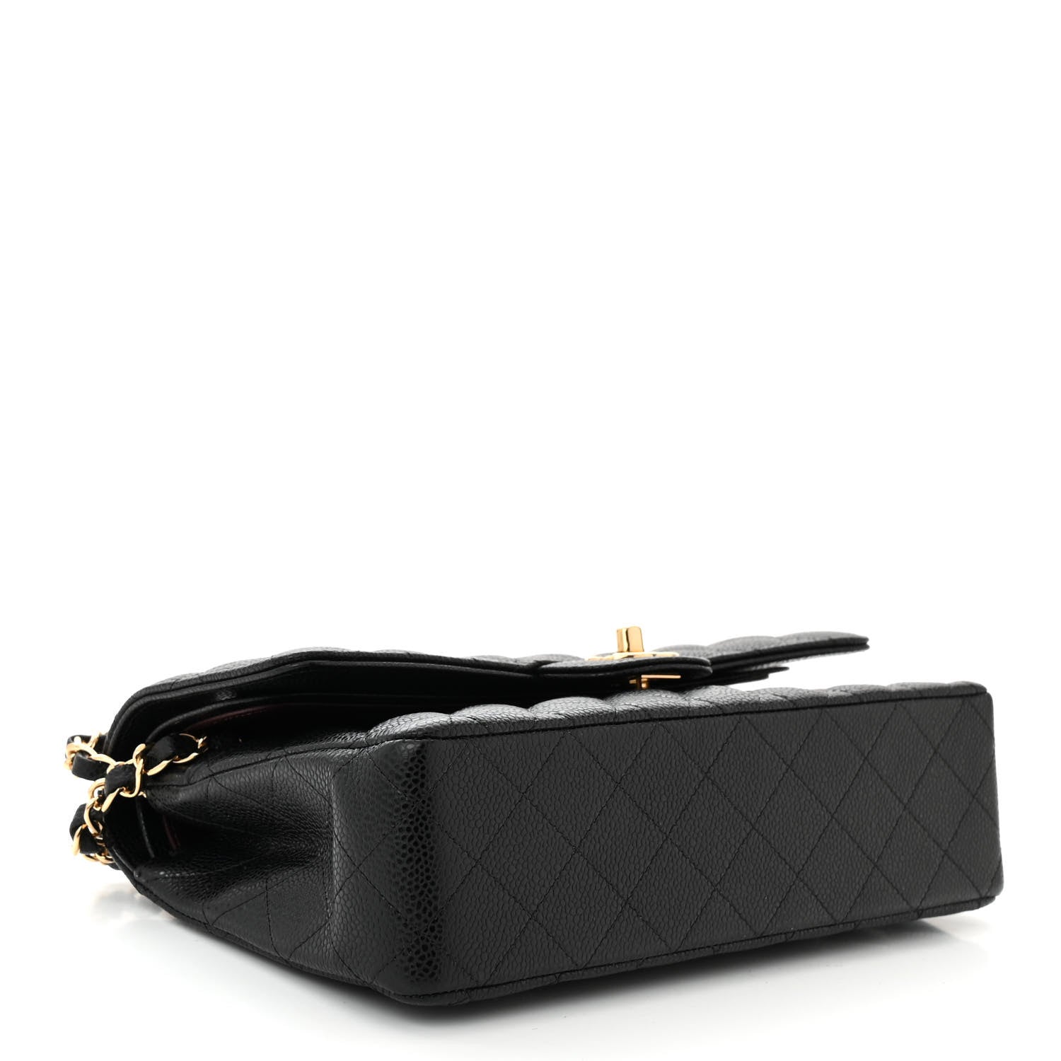 Chanel Caviar Quilted Medium Double Flap Black 4 of 11