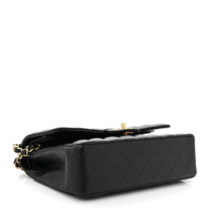 Chanel Caviar Quilted Medium Double Flap Black 4 of 11