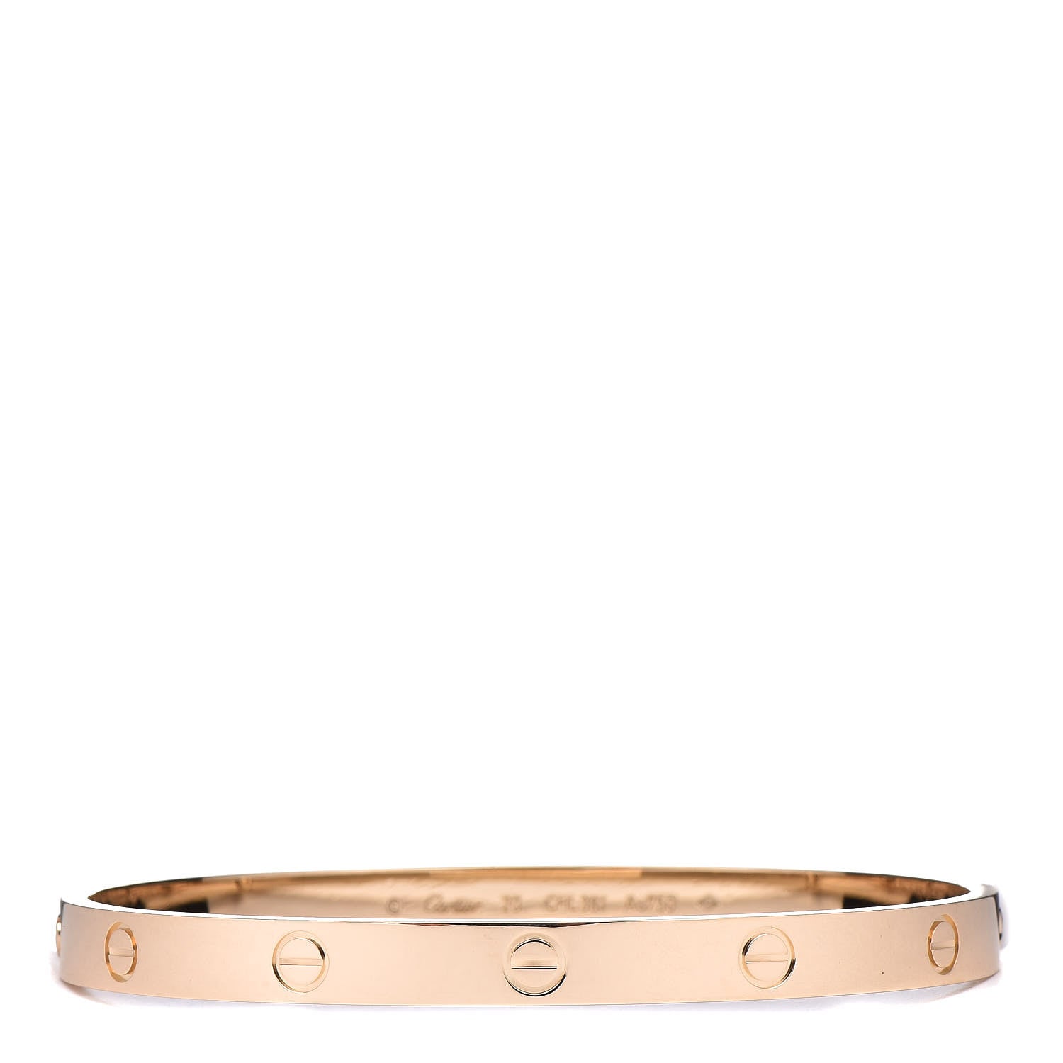 Cartier 18K Yellow Gold LOVE Bracelet 20 1 of 7