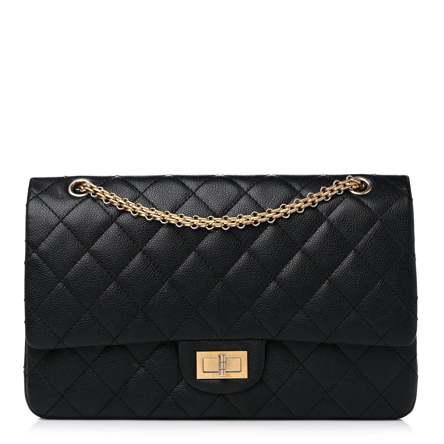 Chanel Caviar Quilted 2.55 Reissue 227 Flap Black 1 of 13
