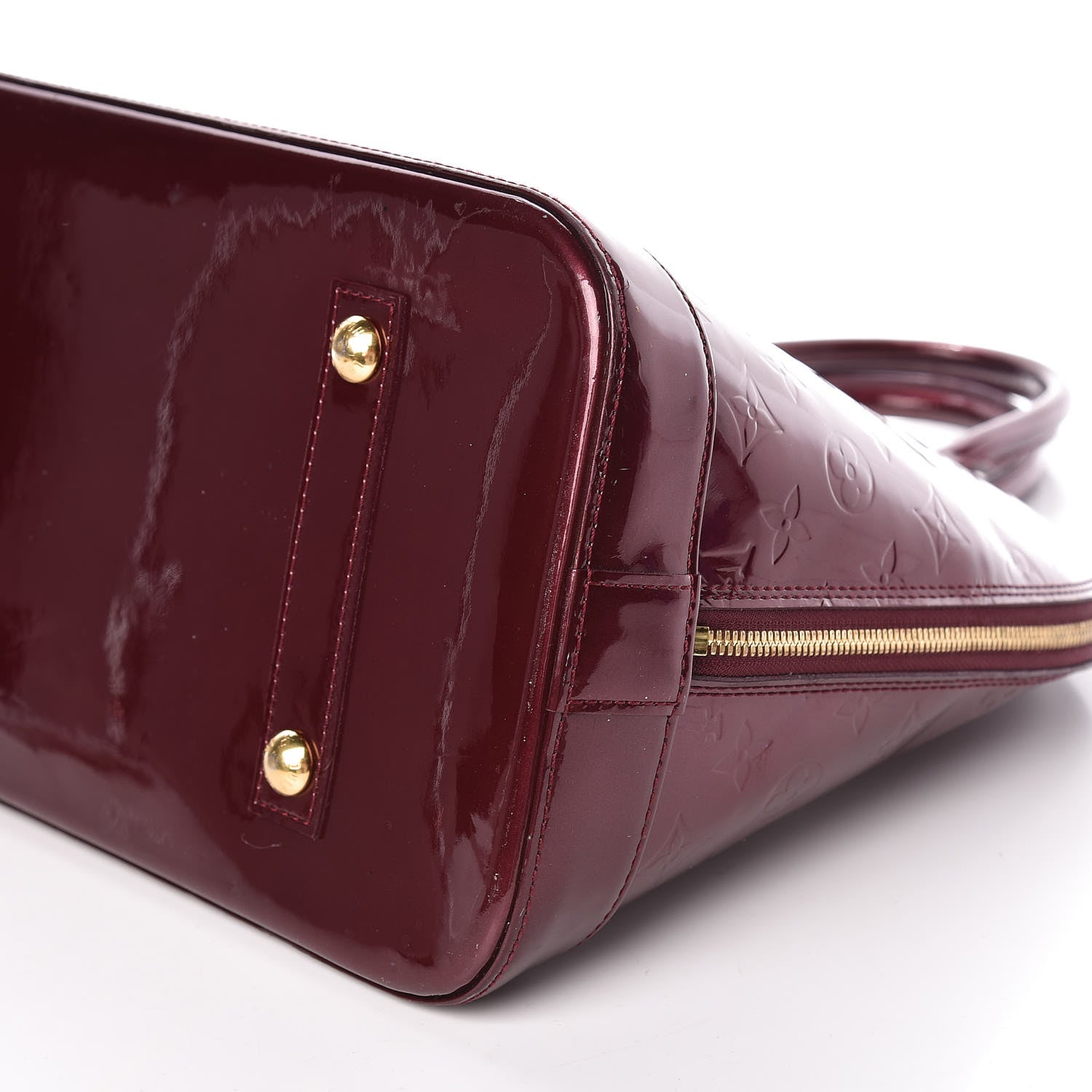 Louis Vuitton Vernis Alma GM Rouge Fauviste 9 of 17