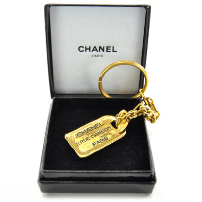 Chanel Rue Cambon Key Chain Gold 4 of 4
