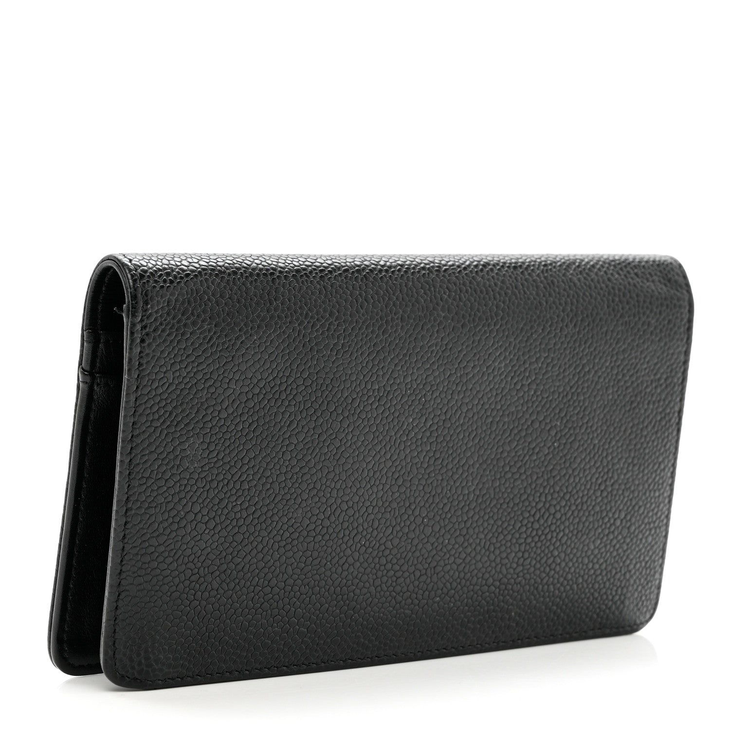 Chanel Caviar Timeless CC Yen Wallet Black 3 of 9