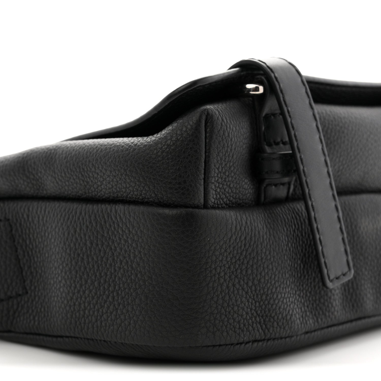 Loewe Soft Grained Calfskin XS Military Messenger Bag Black 9 of 11