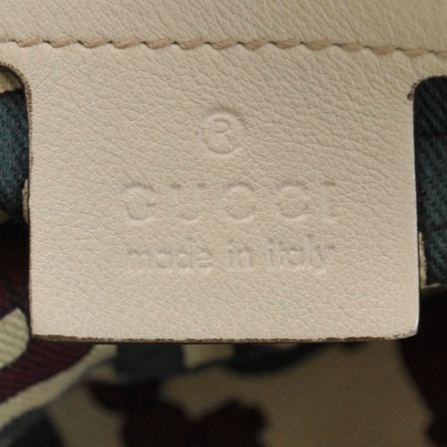 Guccissima Leather Pelham Off White