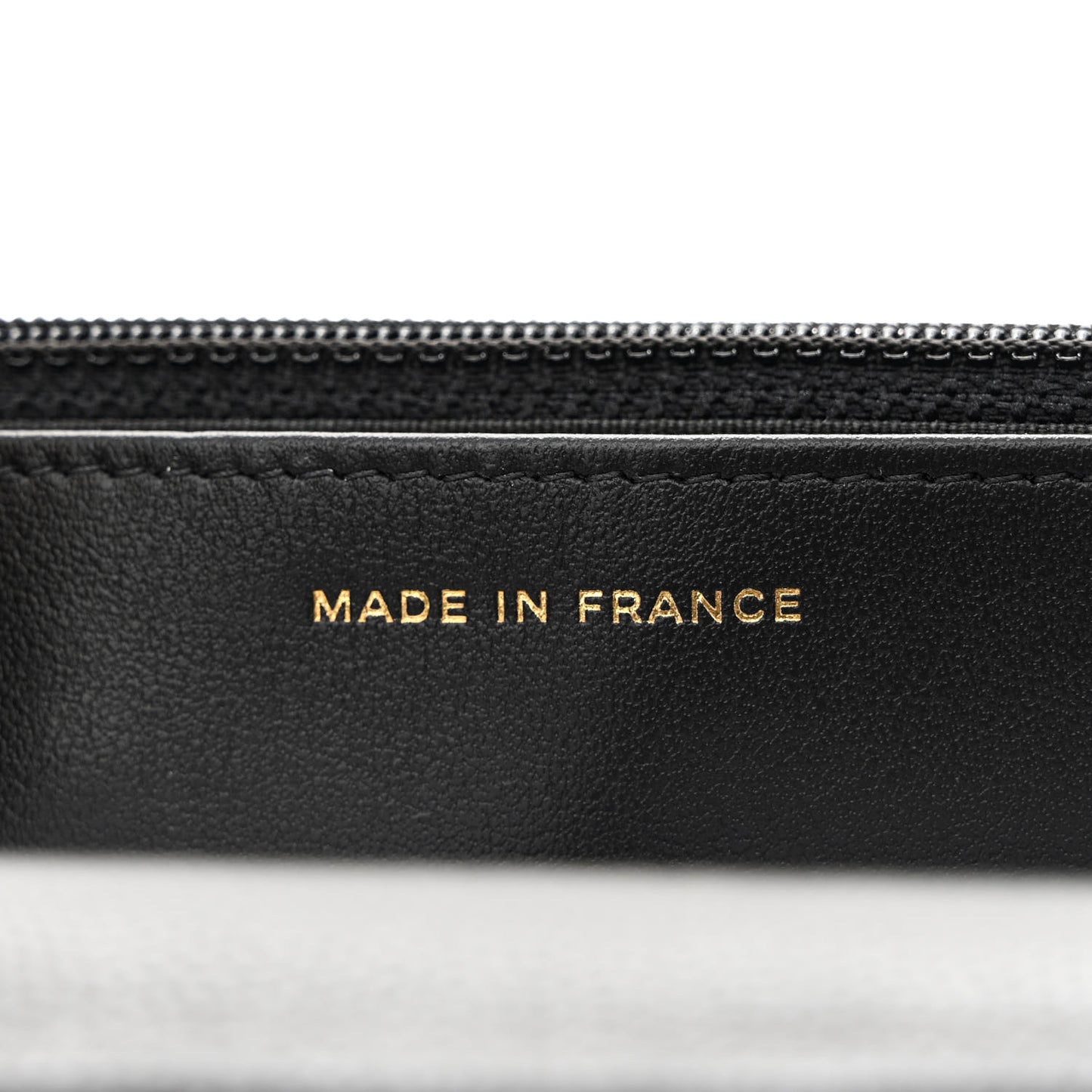 Caviar Quilted Coco Candy Wallet On Chain WOC Black