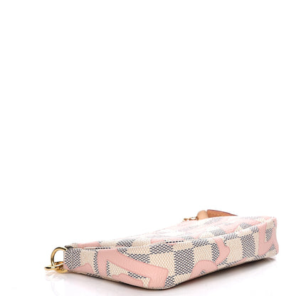 Louis Vuitton Damier Azur Tahitienne Mini Pochette Accessories 4 of 7