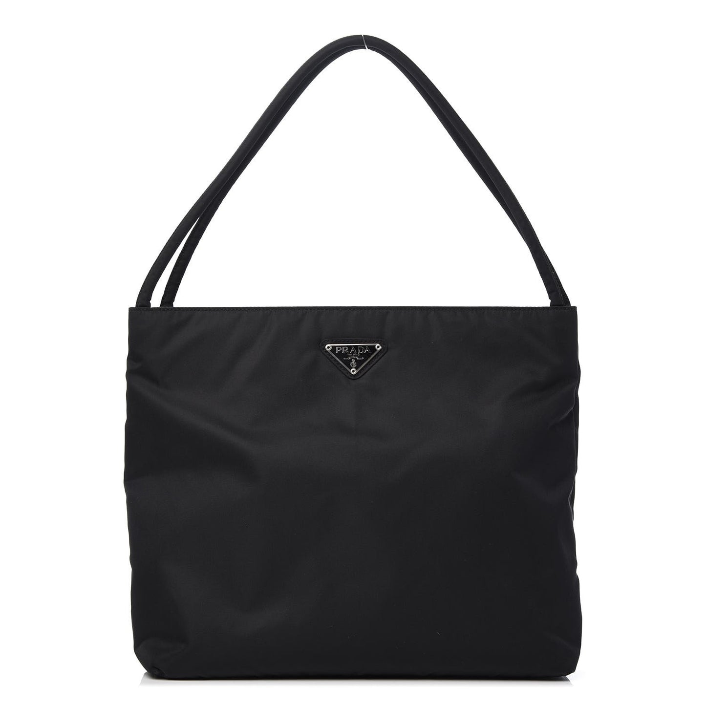 Nylon Vela Shoulder Bag Black