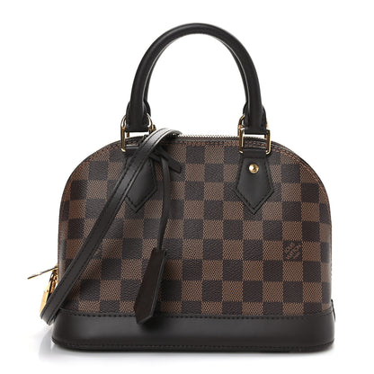 Louis Vuitton Damier Ebene Alma BB 1 of 8