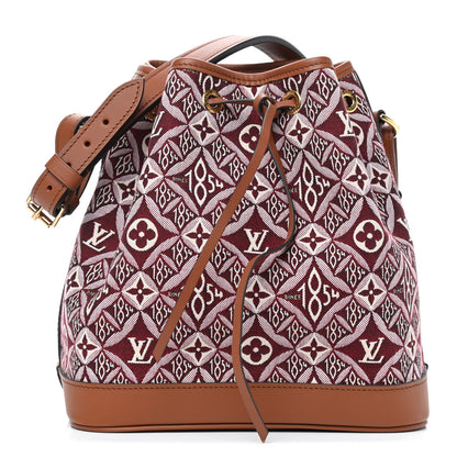 Louis Vuitton Jacquard Since 1854 Petit Noe Bordeaux 1 of 8